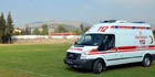 Sonunda  Ambulans geldi..