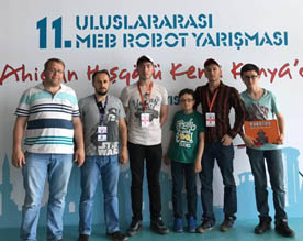 KÖPRÜLÜ MEHMET PAŞA ULUSLARARASI  ROBOT YARIŞMASI’NDA