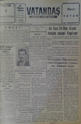 50 Yıl Önce Vezirköprü