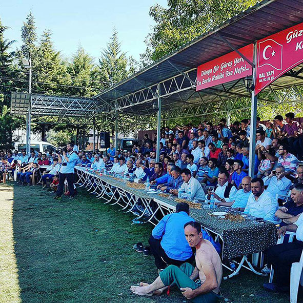 Alan Mahallesi güreşleri Kunduz’u aratmadı