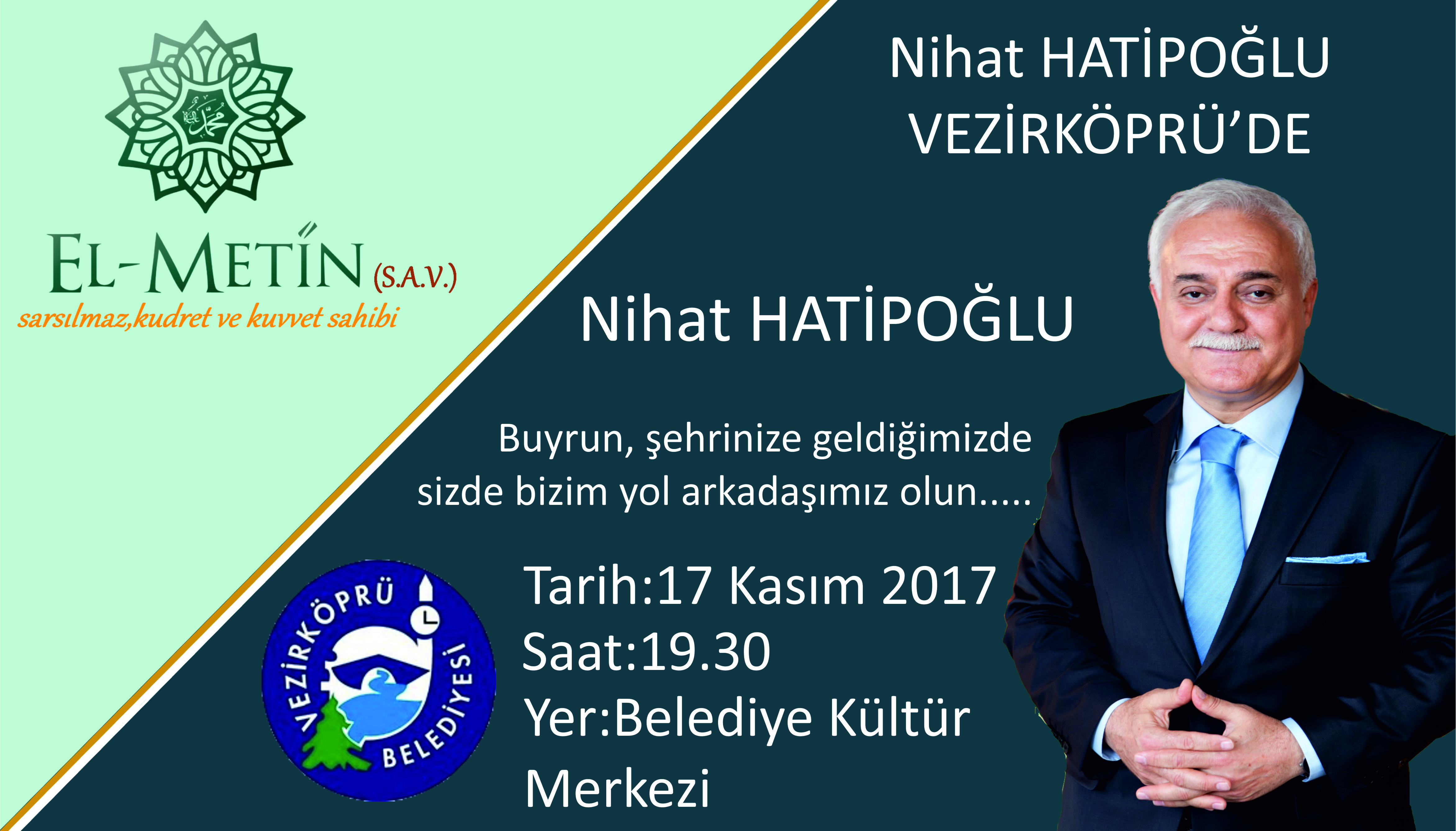 Hatipoğlu Vezirköprü’de