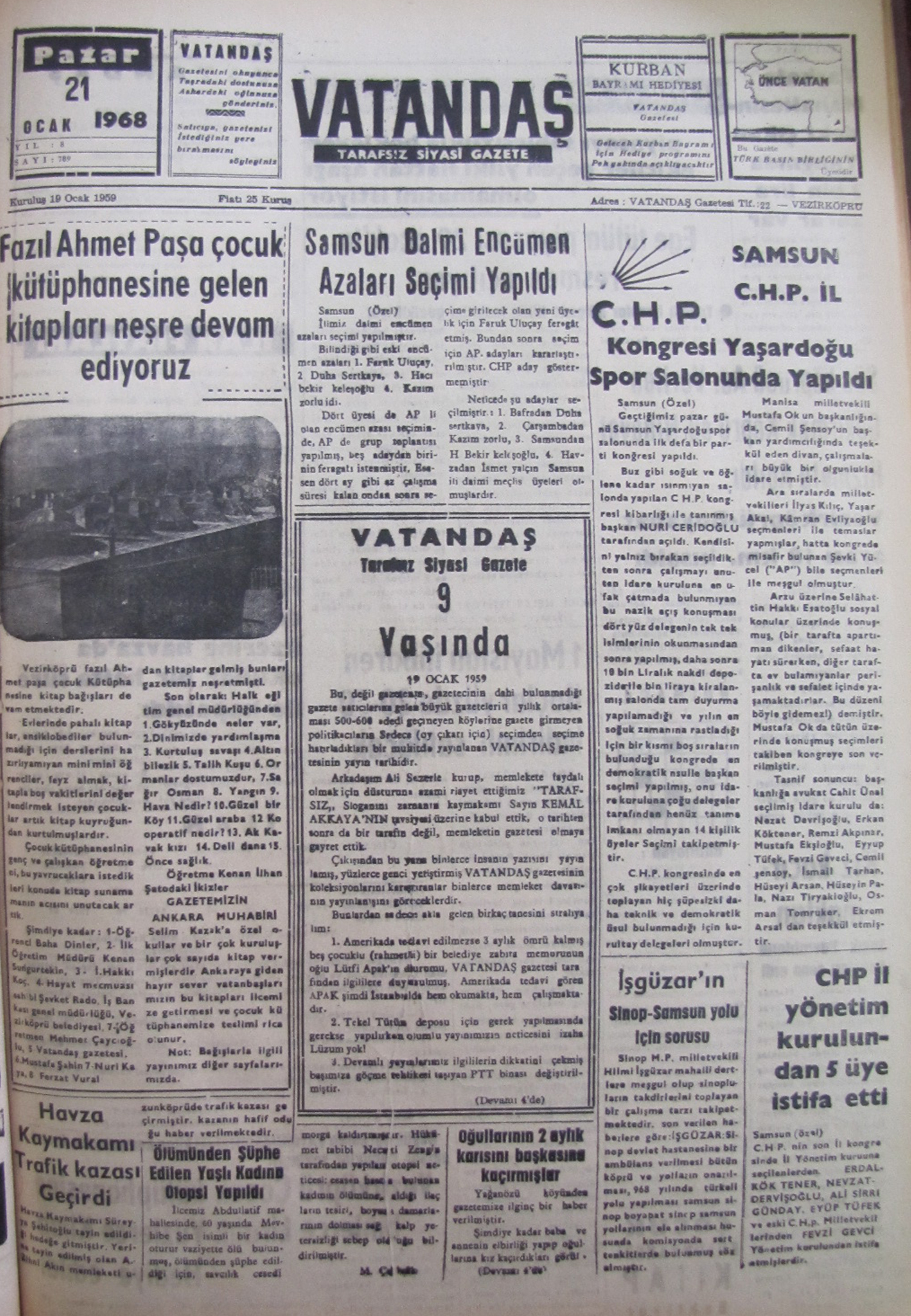 50 Yıl Önce – 21 Ocak 1968