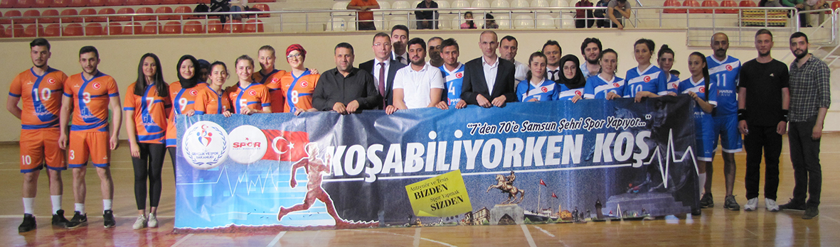 Turnuvada Voleybol Maçları Başladı..