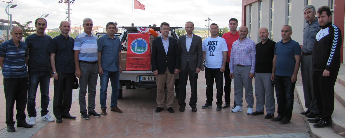 Ankara-Vezirköprü Platformu Geleneksel hale getirdiği Yardım Kampanyasını bu yıl da sürdürdü Öksüz ve yetimler unutulmadı