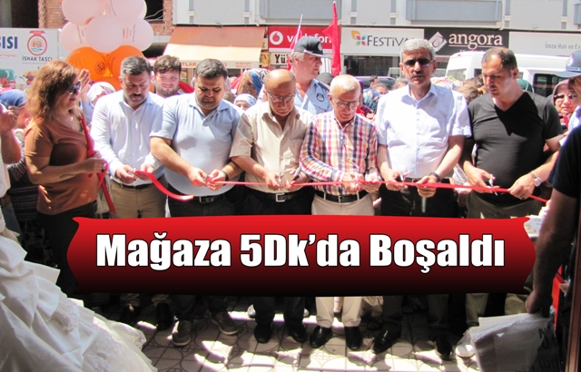 Mağaza 5Dk’da Boşaldı