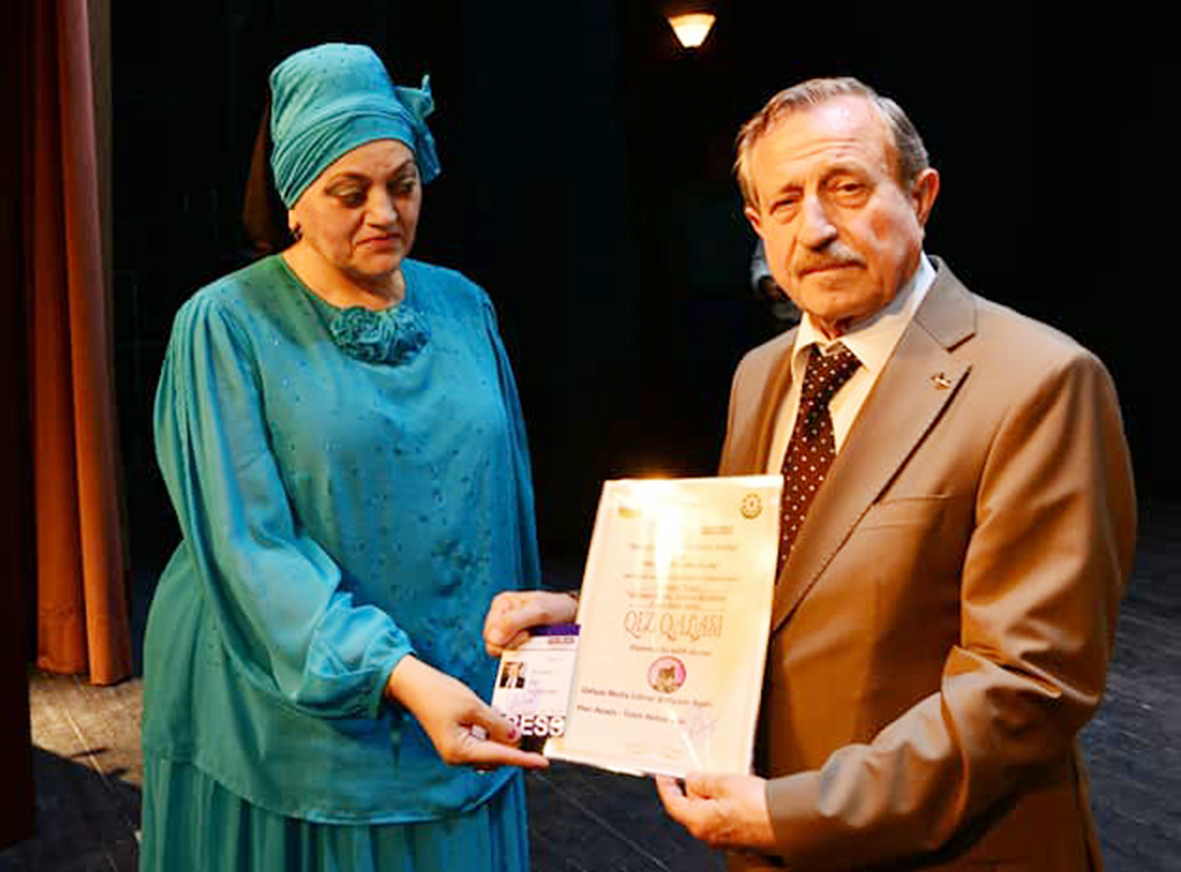 Hemşehrimiz Hayrettin İvgin’e Azerbaycan’dan Fahri Barış Elçisi”  Ödülü Verildi