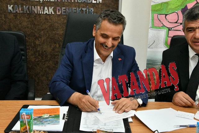 Havza Gelişiyor, Büyüyor Havza OSB İçin  İmzalar Atıldı