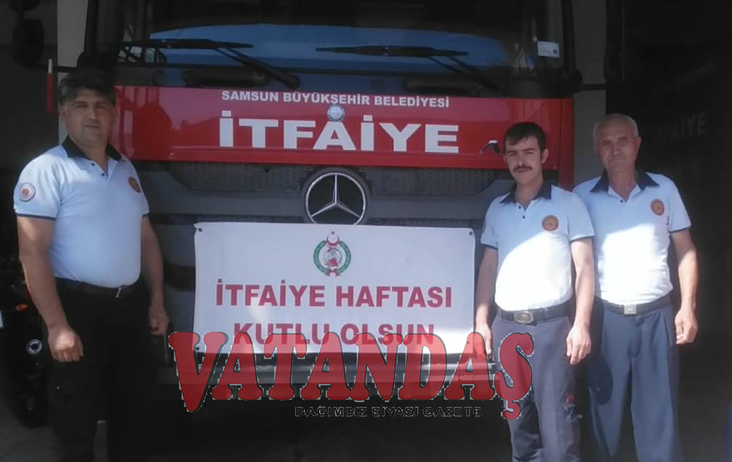 İtfaiye Haftası 95.Yılında  Etkinliklerle Kutlandı