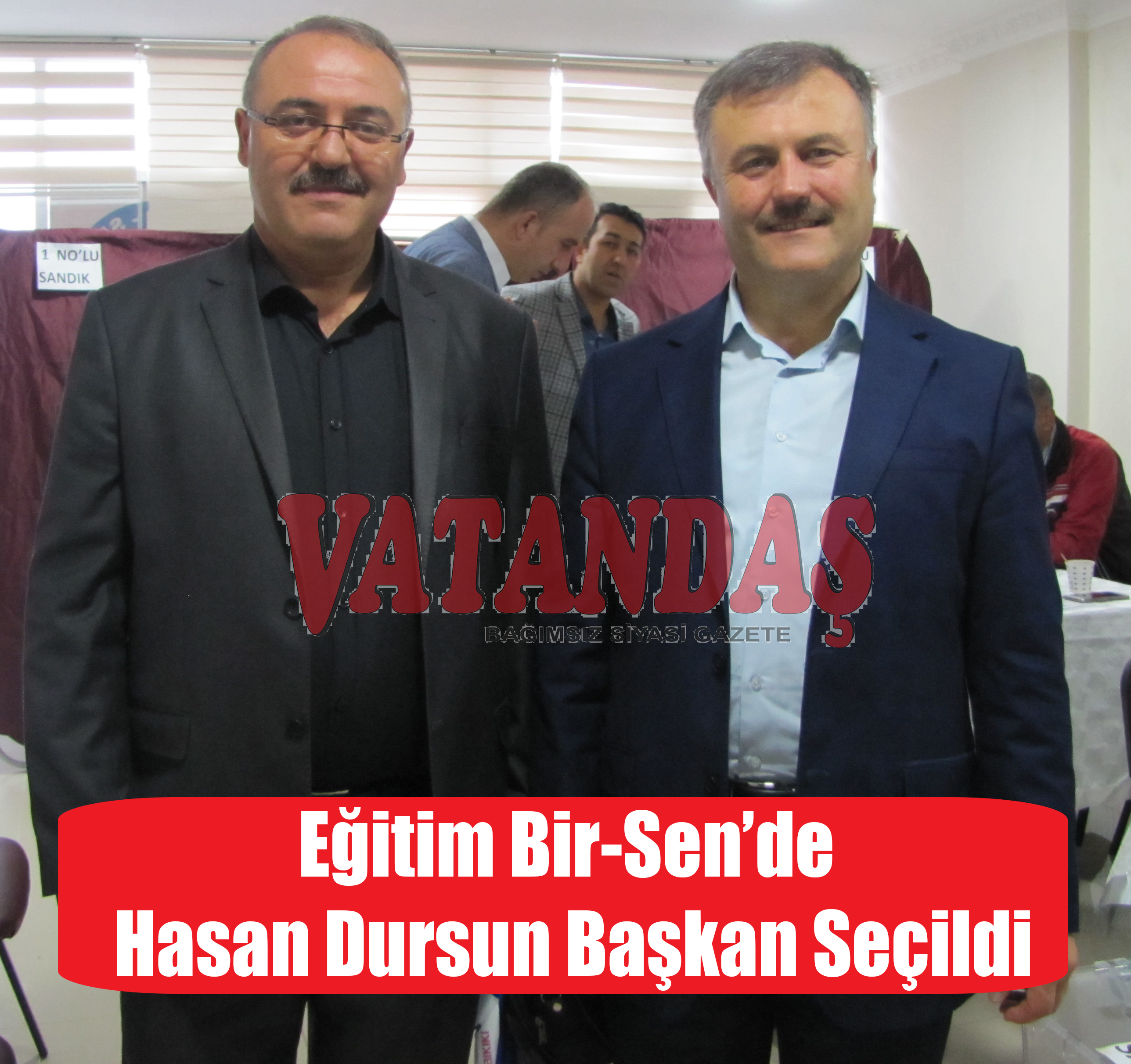 Eğitim Bir-Sen’de Hasan Dursun Başkan Seçildi