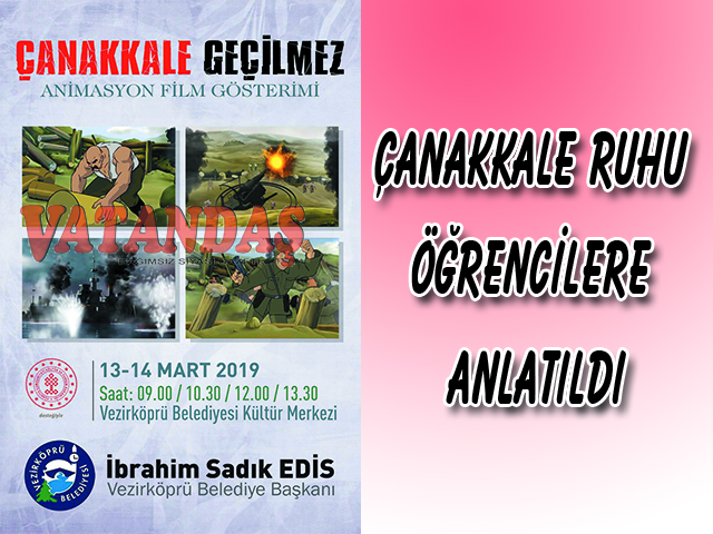 Çanakkale Ruhu Öğrencilere Anlatıldı