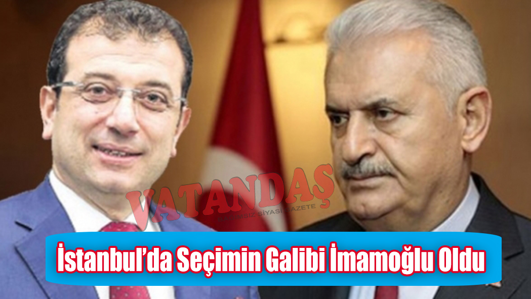 İstanbul’da Seçimin Galibi Ekrem İmamoğlu Oldu