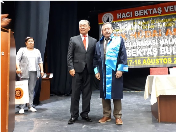 Prof. Dr. Hayrettin İvgin’e Kırgızistan’da Onursal  Profesörlük Unvanı Verildi