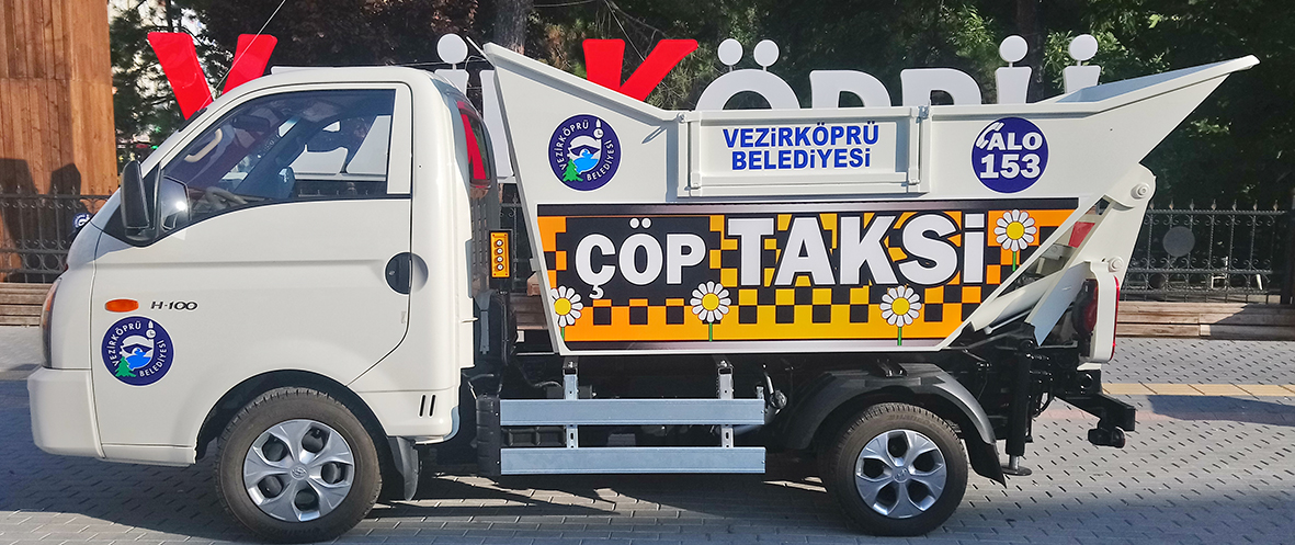 Vezirköprü Belediyesi Çöp Taksi’yi 2’ye Çıkarıyor