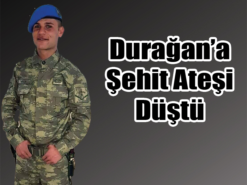 Durağan’a Şehit Ateşi Düştü