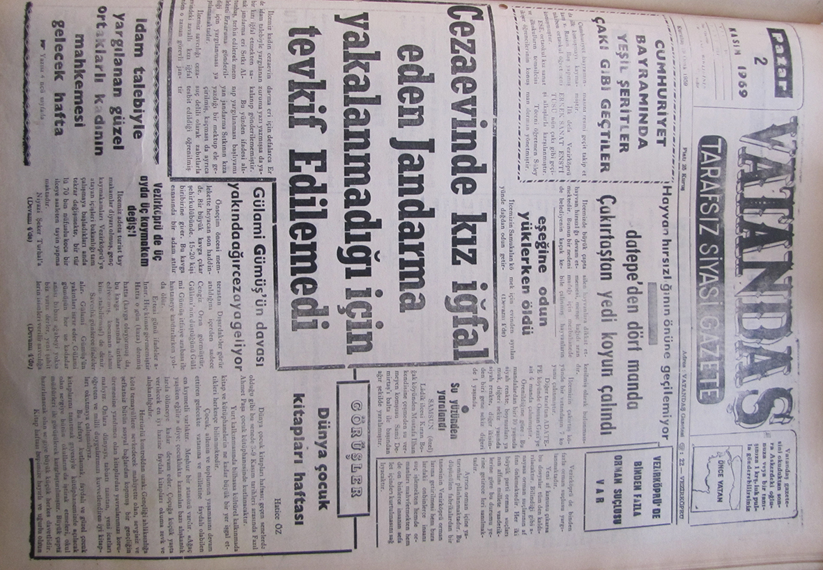 Cumhuriyet Bayramında Yeşil Şeritler Çakı Gibi Geçtiler 2 Kasım 1969 Pazar