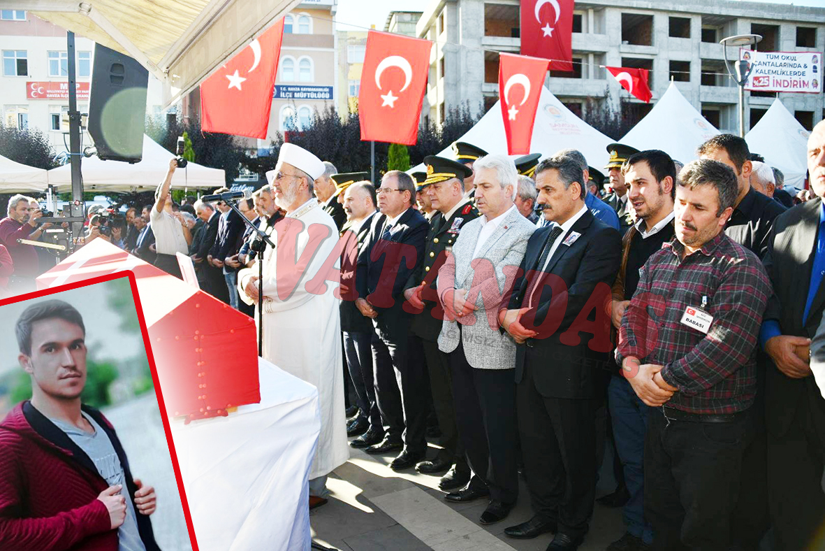 Barış Pınarı  Harekatı sürüyor… Piyade Onbaşı  Onur Yavan Havza’da  Son Yolculuğuna Uğurlandı