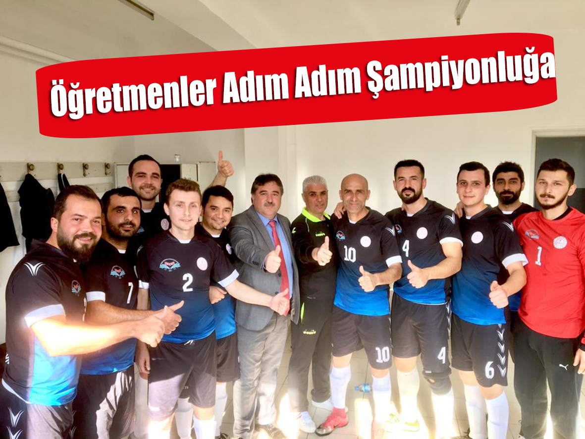 Öğretmenler Adım Adım Şampiyonluğa