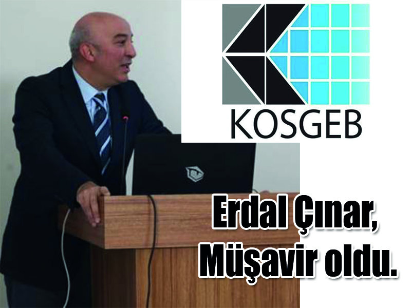 Erdal Çınar, Müşavir oldu.