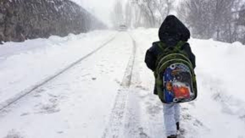Son Dakika! Kar Yağışı Okulları Tatil Etti