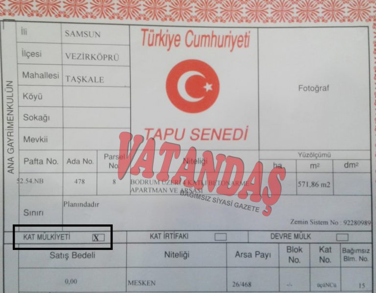 Ev Sahipleri Tapuda Bu İbarelere Dikkat!… Yıkılma Riski Taşıyabilir