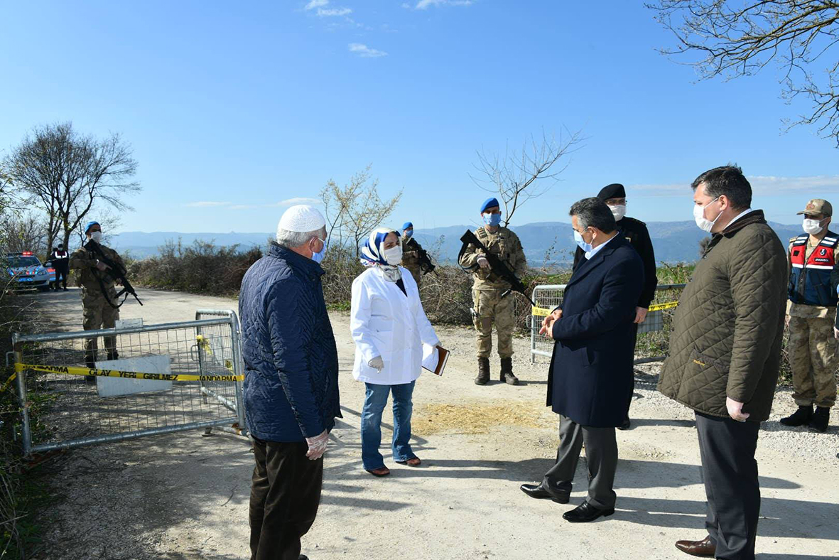 Vali Kaymak, Ovacık’ı ziyaret etti..