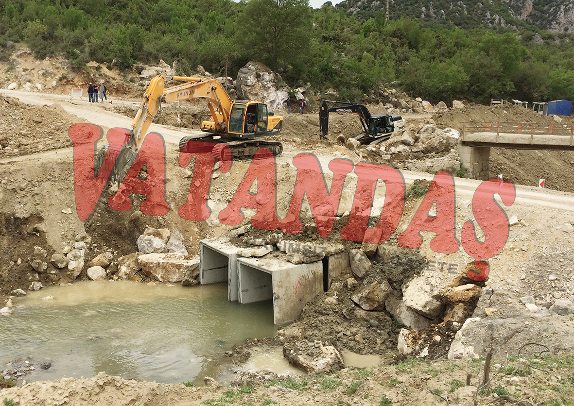 Çalköy Köprüsünün Yapımına Başlandı