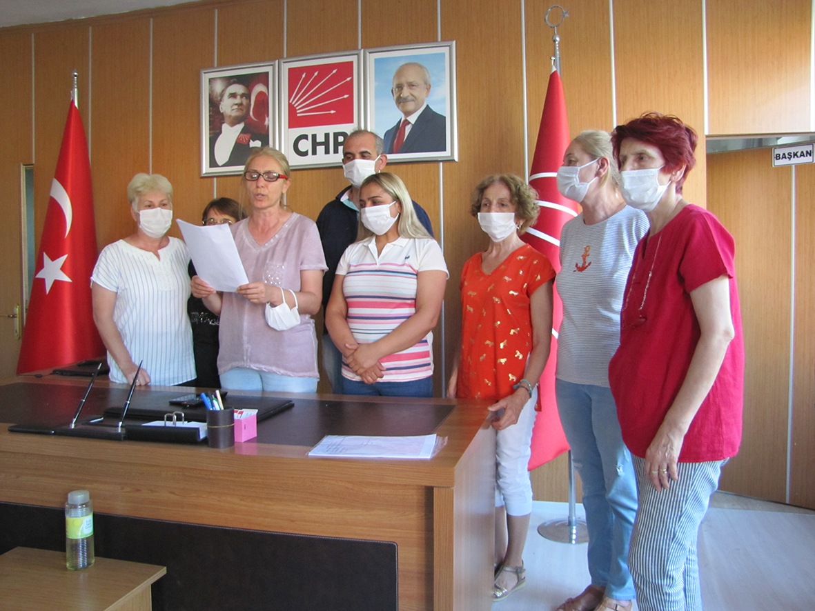 CHP Vezirköprü Kasın Kolları Başkanı Zehra Işık; “İstanbul Sözleşmesi Kırmızı Çizgimizdir“