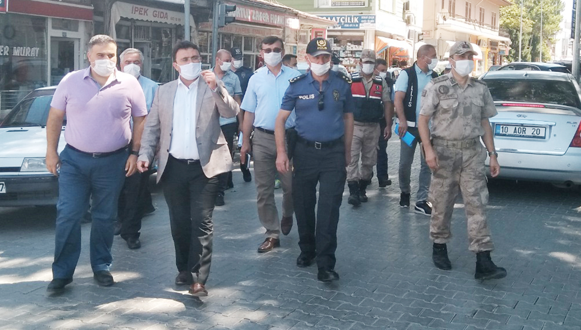 Vezirköprü’de İkinci Denetim Kaymakam Yılmaz:  “Vakalarda Artış Var”