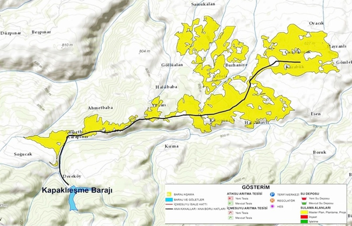 Hem içme hem sulamada kullanılması planlanan Kapaklıeşme Barajı neyi bekliyor?