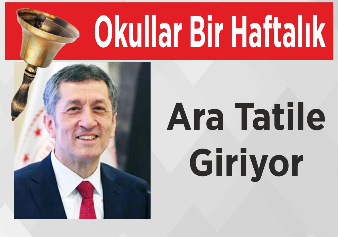 Okullar Bir Haftalık Ara Tatile Giriyor