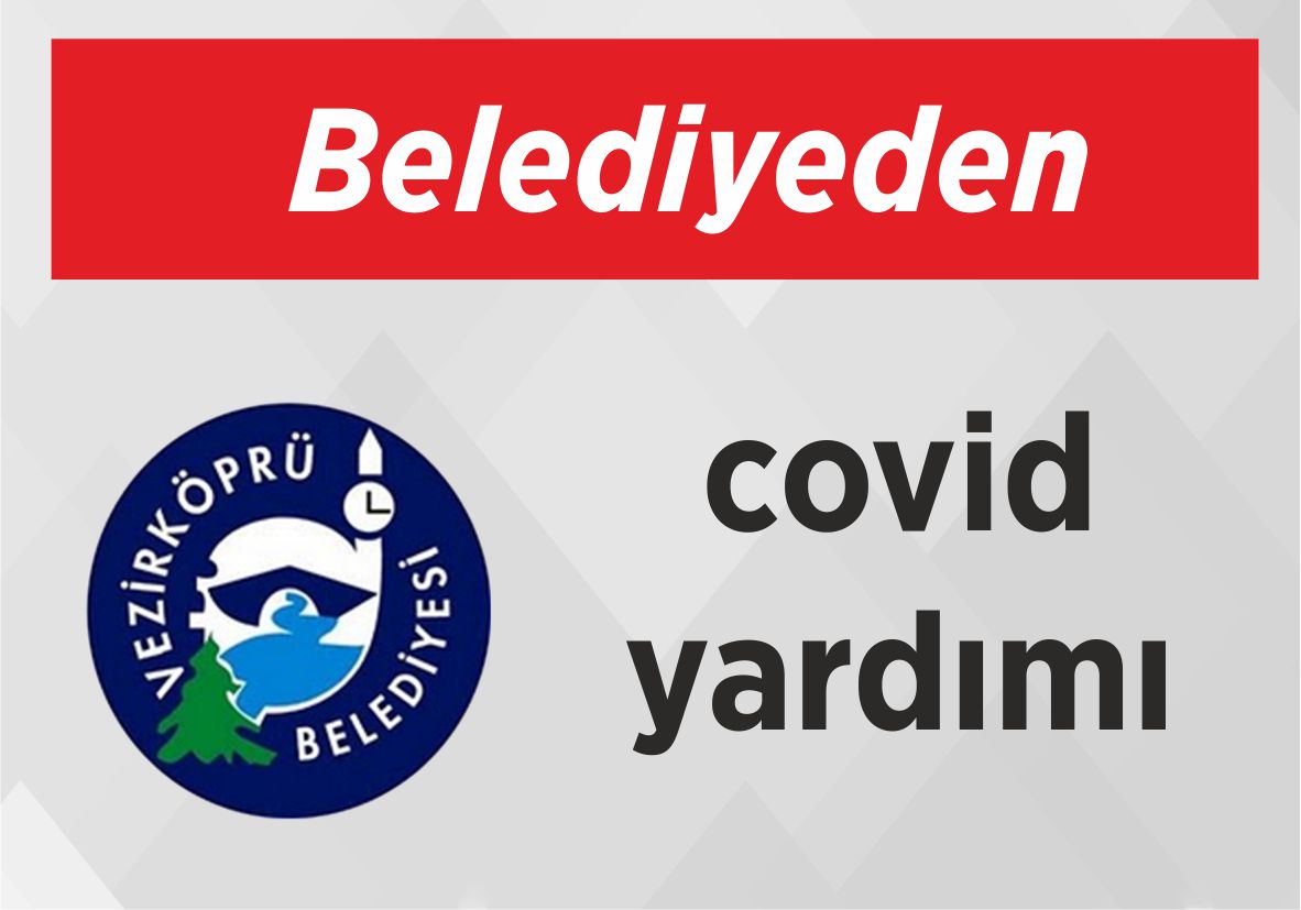 Belediyeden covid yardımı