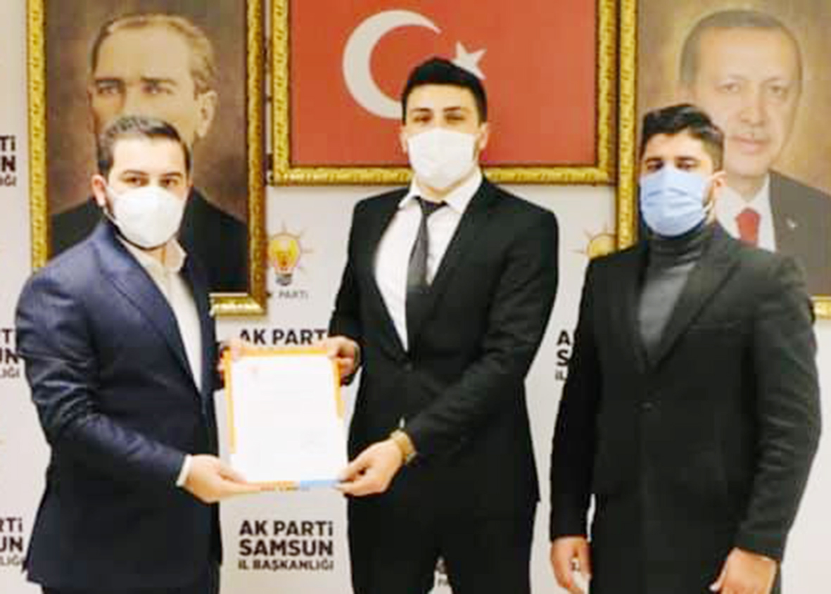 AK Parti Gençlik Kolları  Başkanı Murat Dursun Görevi Mustafa Osma’ya  Devretti
