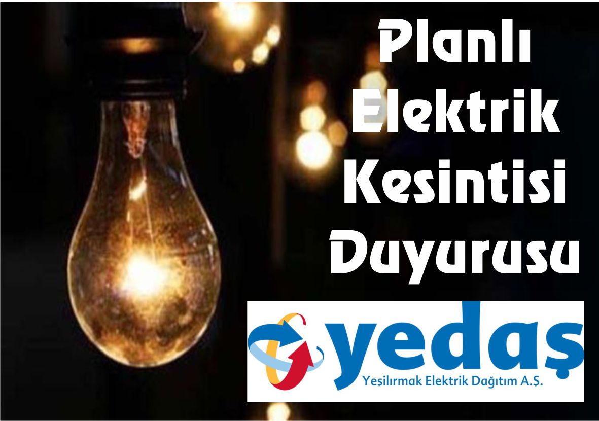 Planlı Elektrik Kesintisi Duyurusu