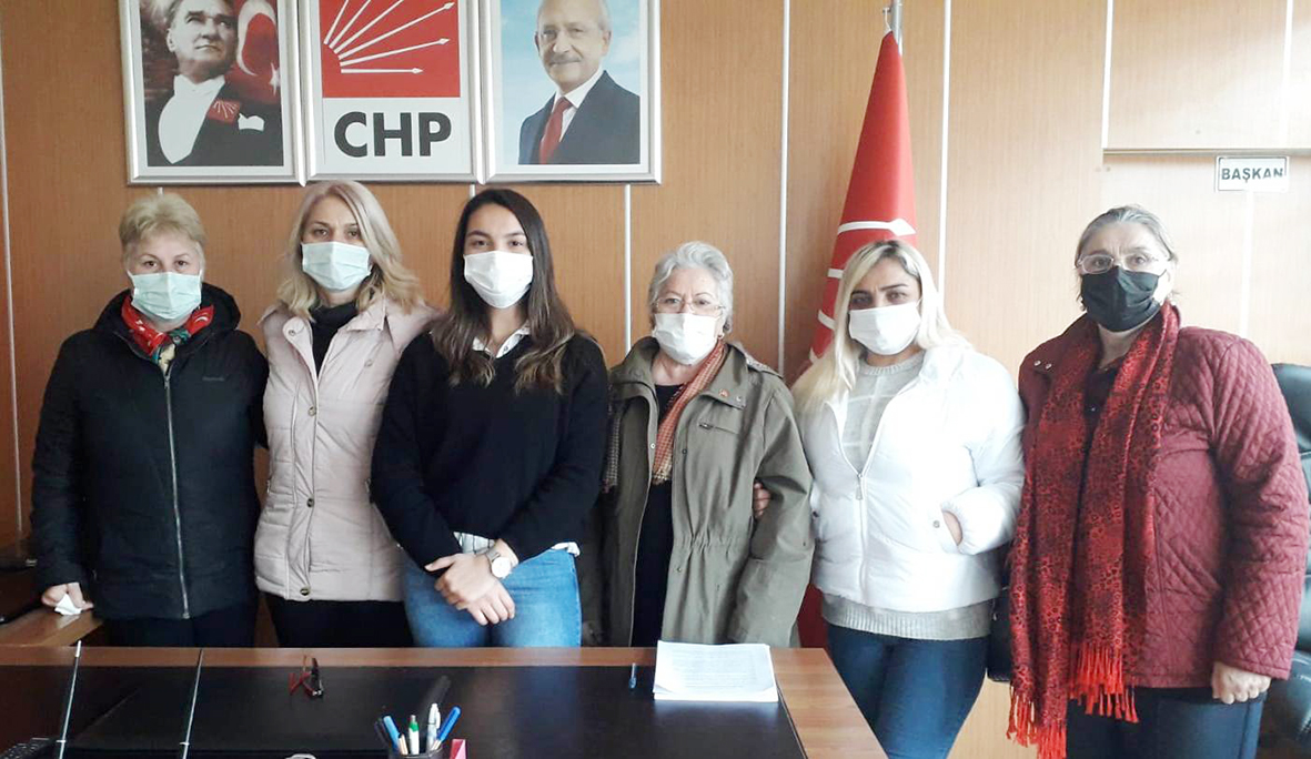 Chp Vezirköprü Kadın Kolları Başkanlığı 8 Mart Dünya Kadınlar  Günü’nde Basın  Açıklaması Yaptı