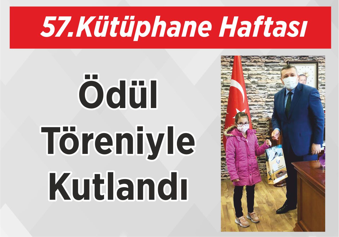 57.Kütüphane Haftası Ödül Töreniyle Kutlandı