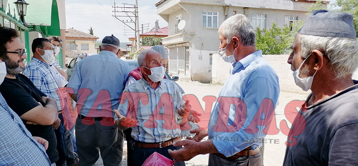 Sınırlarına kadar gelen sudan faydalanamayan Aşağınarlı halkı sulamaya destek bekliyor: “İş istemiyoruz, SU istiyoruz.”