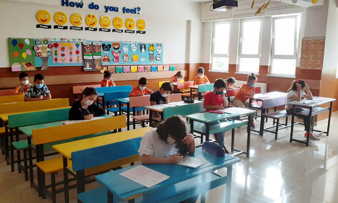 Mehmet Paşa İlkokulu’nda Uluslararası Matematik Sınavı Gerçekleştirildi