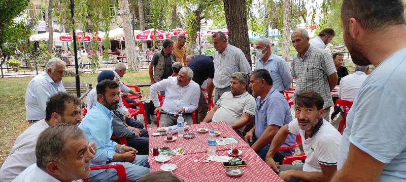 Amasya Pancar Ekicileri Kooperatifi Başkan Adayı Kamil SAYAR’a Vezirköprü’de büyük ilgi!..