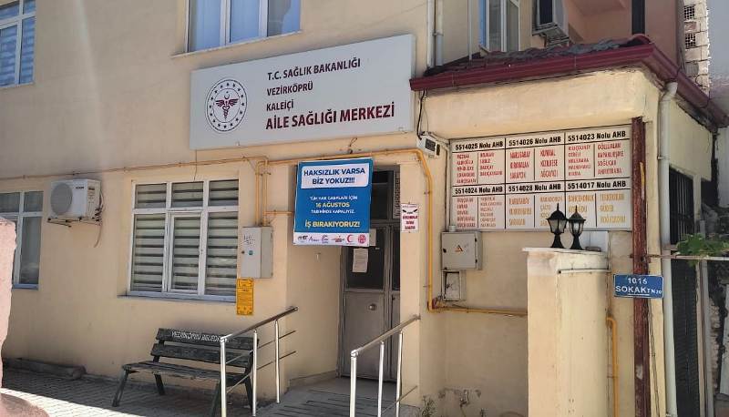 Aile Hekimleri’nin Grevine Vezirköprü’de %100 katılım