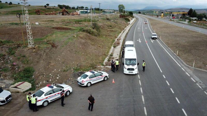 Jandarma trafikten Okul Servislerine Denetim