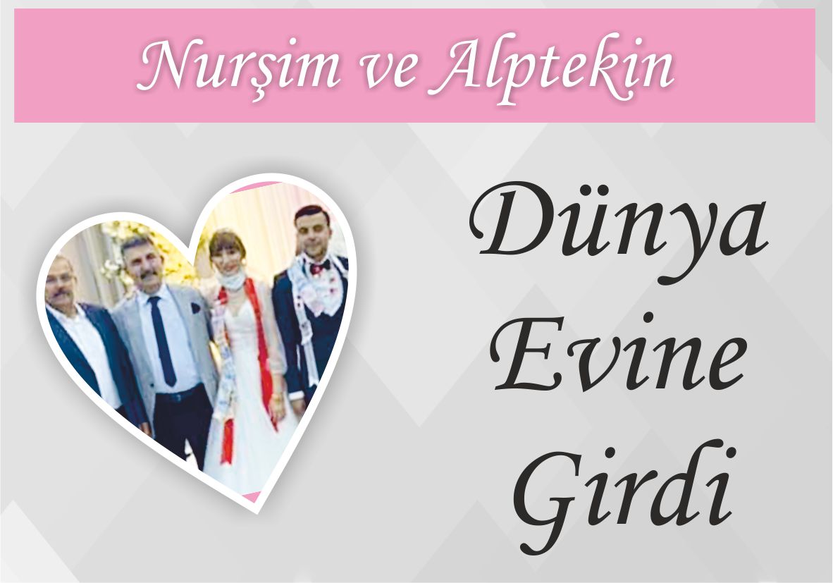 Nurşim ve Alptekin Dünya Evine Girdi