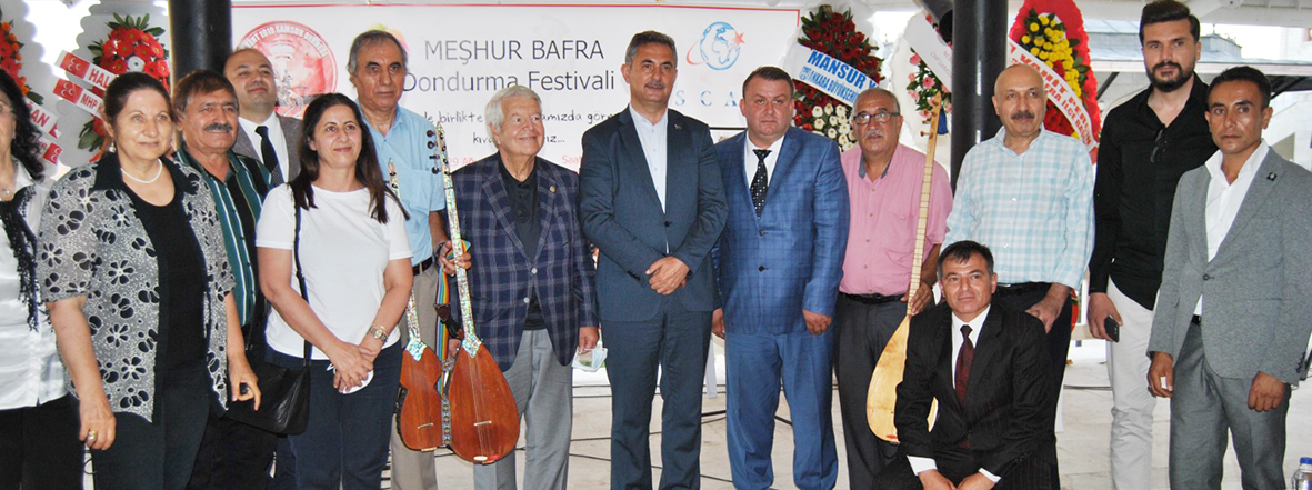 Başkent 1919 Samsun Derneği tarafından Meşhur 1. Geleneksel Bafra  Dondurma Festivali Düzenlendi