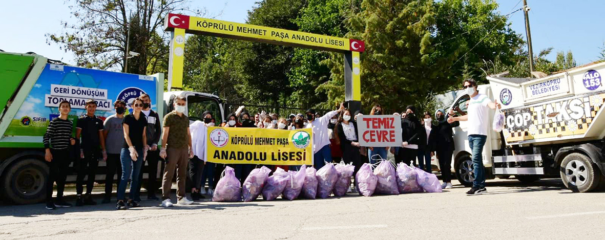 Köprülü Mehmet Paşa Anadolu Lisesi öğrencileri Dünya Temizlik Günü  Etkinliği Gerçekleştirdi
