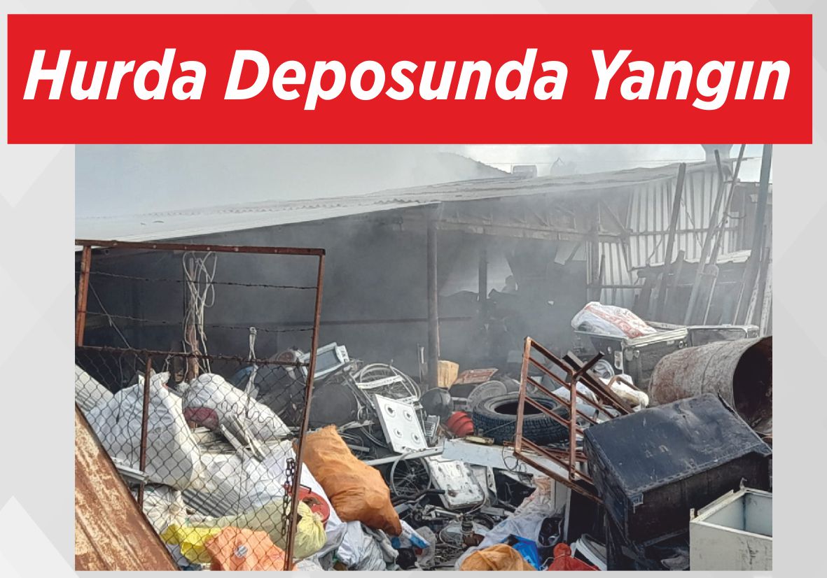 Hurda Deposunda Yangın