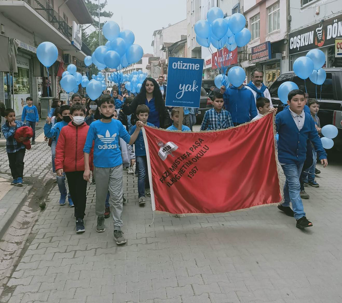 2 Nisan Dünya Otizm Farkındalık Günü kapsamında Fazıl Mustafa Paşa İlköğretim Okulu’ndan Anlamlı Etkinlik