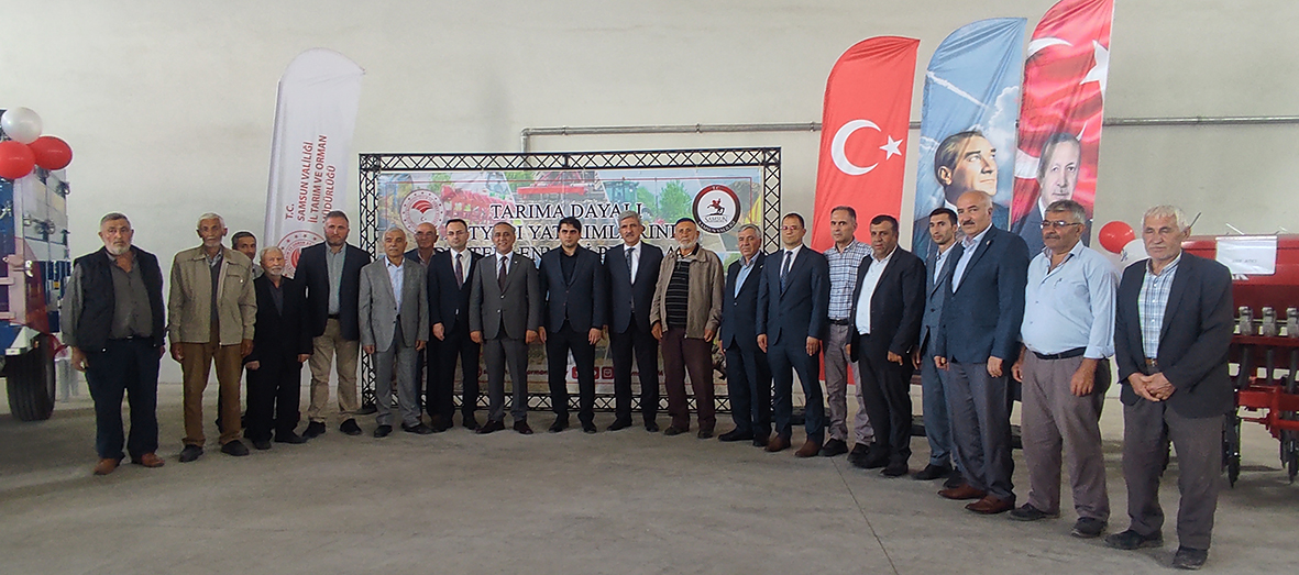 Tarım İl Müdürülüğü  Makine Ekipman Dağıttı