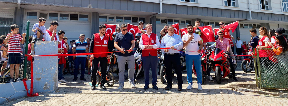 “Bisikletinle Sen de Katıl” Etkinliği  Büyük İlgi Gördü