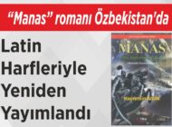 “Manas” romanı Özbekistan’da  Latin Harfleriyle  Yeniden Yayımlandı