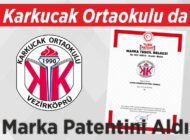 Karkucak Ortaokulu da  Marka Patentini Aldı