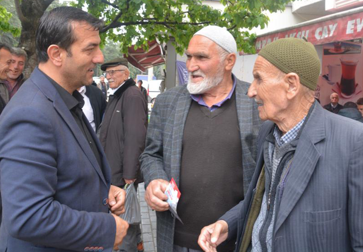 Vezirköprü Bağımsız Belediye Başkan Adayı Mustafa Çoban, “Kalkınma Kooperatifiyle  Vezirköprü’yü zenginleştireceğiz”